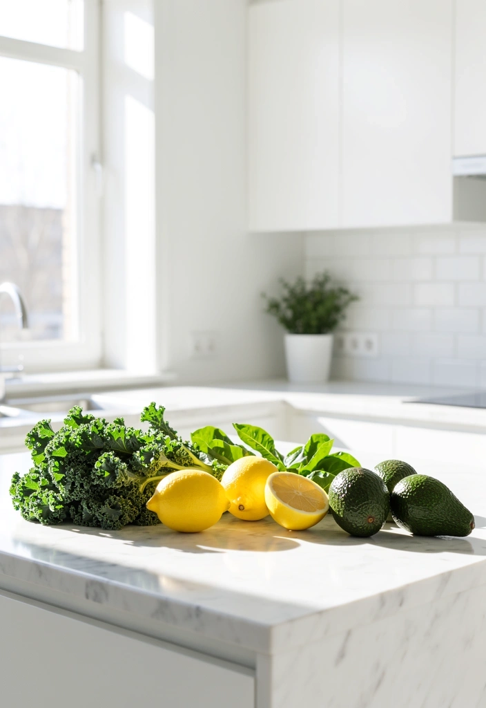 Fresh produce for healthy lifestyle